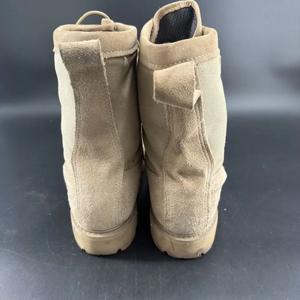 Bates 03-D-0321 GoreTex Vibram 10.5W Desert Military Crew Combat Boots